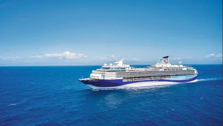 Marella Voyager sailing at sea